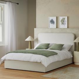 Habitat Chadwell Kingsize End Lift Ottoman Bed - Natural