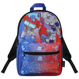 Hasbro New 9 Transformers Backpack - Blue