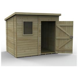 Forest Timberdale 1 Window Pent Shed - 8 x 6ft