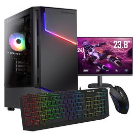 Stormforce Onyx R5 16GB 1TB Gaming PC 23.8in Monitor Bundle