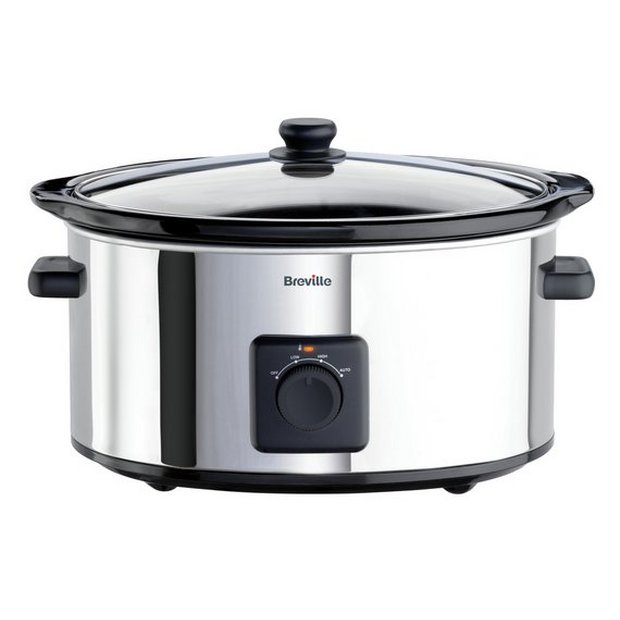 Buy Breville ITP138 5.5L Slow Cooker Stainless Steel at Argos.co.uk