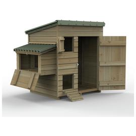 Forest Garden Wooden Hen House - Large