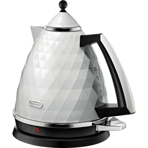 White and on sale silver kettle