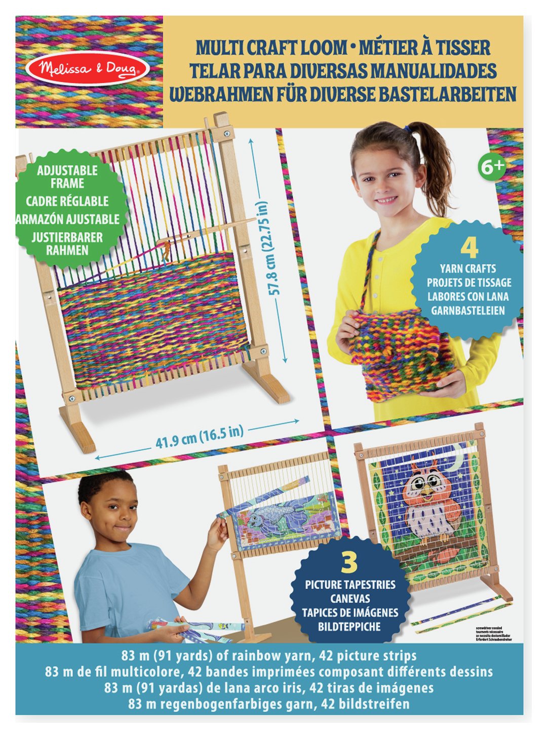 melissa and doug weaving loom