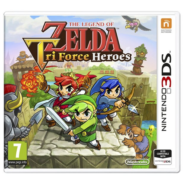 Buy The Legend of Zelda Tri Force Heroes 3DS Game Nintendo 3DS, 2DS