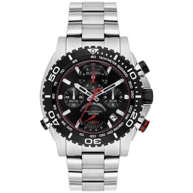 Buy Bulova Men's Precisionist Champlain Chronograph Watch at Argos.co