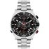 Bulova Men's Silver Stainless Steel Chronograph Watch