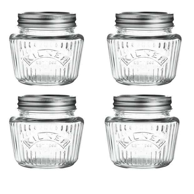Buy Kilner 0.25 Litre Vintage Preserve Jars Set of 4 at Argos.co.uk