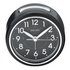 Seiko Black Round Alarm Clock