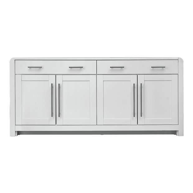 Buy Heart of House Elford 4 Door Sideboard White at Argos.co.uk