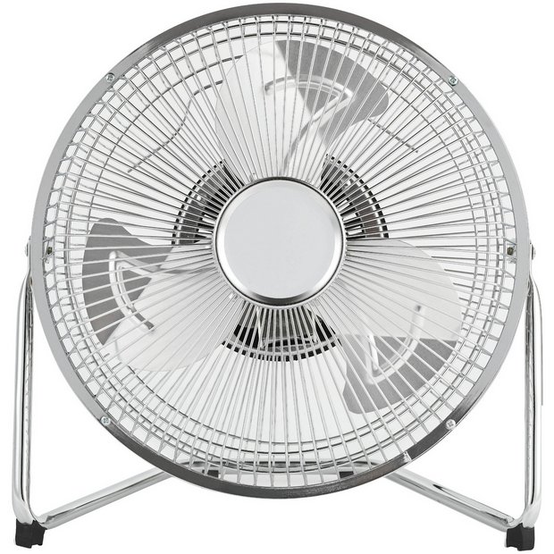 Buy Challenge Chrome Tilting Desk Fan 9 Inch Fans Argos