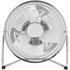 Challenge Chrome Tilting Desk Fan - 9 Inch
