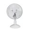 Simple Value White Desk Fan - 7 Inch