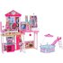 Complete Barbie Home Set with 3 Dolls and Pool