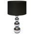 Cameo Touch Table Lamp with Black Shade