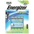 Energizer Eco Advanced AAA Batteries - Pack of 4
