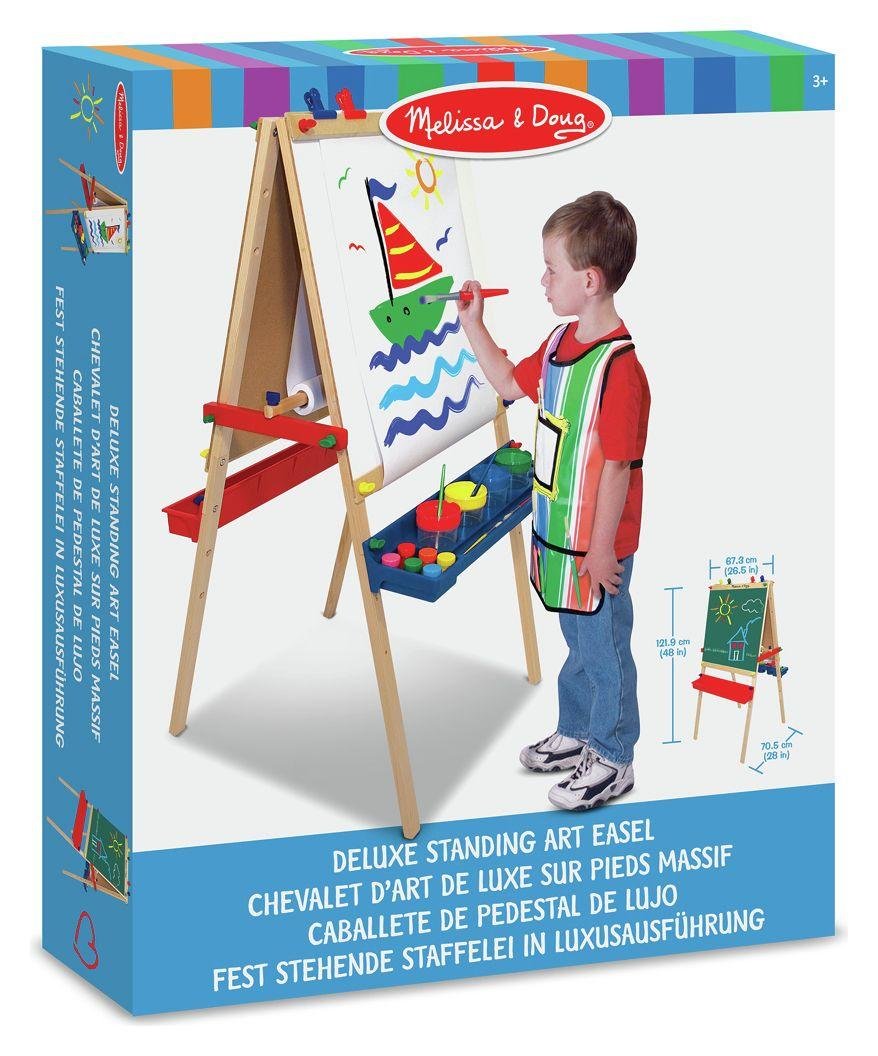 melissa & doug deluxe standing art easel