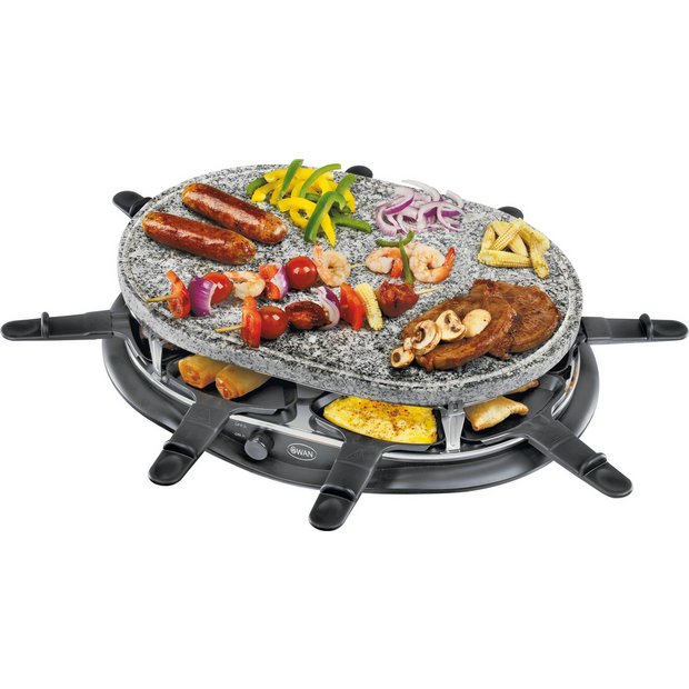 Buy Swan SP17030N Stone Raclette Black at Argos.co.uk Your Online