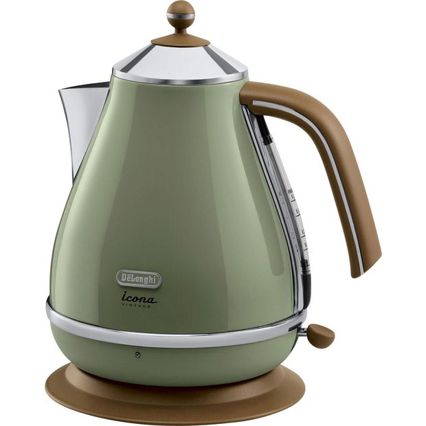 Buy De'Longhi KBOV3001.GR Vintage Icona Kettle Olive Green at Argos