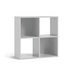 Argos Home Squares 4 Cube Storage Unit - Putty