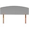 Airsprung Maxwell Double Headboard - Grey