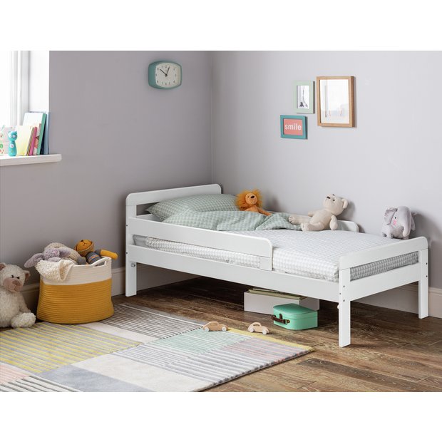 Buy HOME Ellis Toddler Bed Frame White at Argos.co.uk Your Online