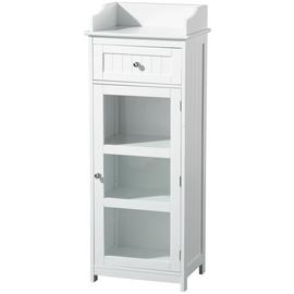 Premier Housewares Portland White Freestanding Cabinet.