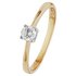 Revere 9ct Gold 0.25ct Diamond Solitaire Ring