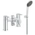 Grohe Wave Cosmopolitan Bath and Shower Mixer Set.