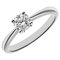 Revere 9ct White Gold 0.50ct Diamond Solitaire Ring