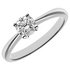 Revere 9ct White Gold 0.50ct Diamond Solitaire Ring