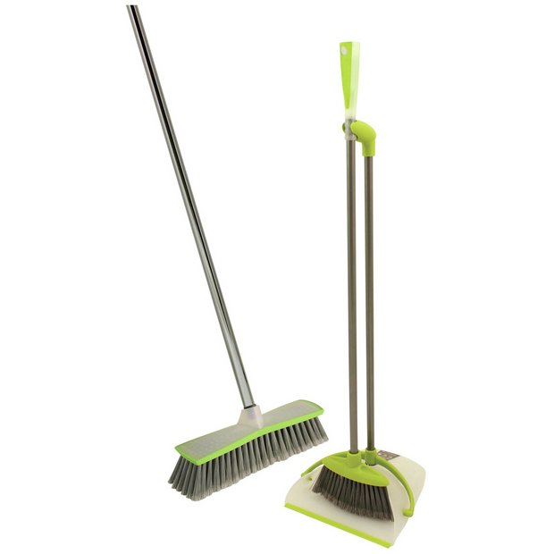 Buy Bentley Hour Glass Indoor Broom and Long Handle Dustpan Set at Argos.co.uk Your Online