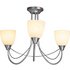 Argos Home Symphony 3 Light Ceiling Fitting - Silver