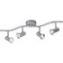 Argos Home Asber 4 Light Wave Ceiling Fitting - Silver
