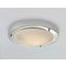 Argos Home Frosted Glass Flush Ceiling Fitting - Chrome