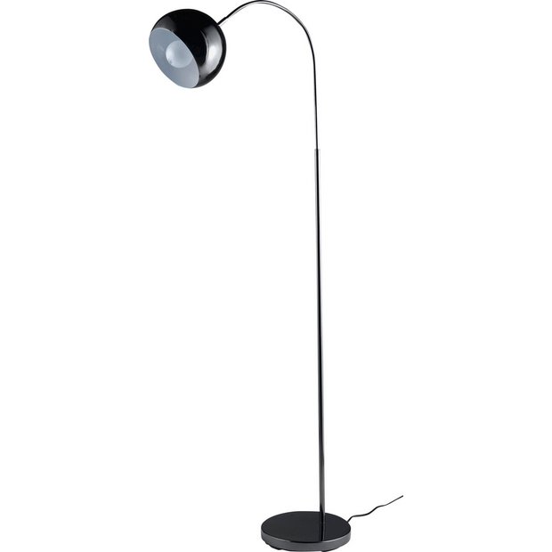 Buy HOME Curva Floor Lamp Black Chrome at Argos.co.uk Your Online