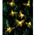 HOME Set of 20 LED Solar Colour Changing Butterfly Lights