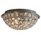 Argos Home Sparkle Flush Ceiling Fitting - Silver