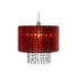 Collection Grazia Voile Droplets Shade - Red