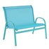 Argos Home Kids 2 Seater Metal Garden Bench - Blue