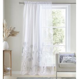 Catherine Lansfield Medowsweet Voile - White