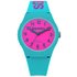 Superdry Ladies Teal Blue Silicone Strap Watch