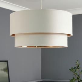 BHS Vera Emerald Velvet 2 Tier Lampshade - 50cm