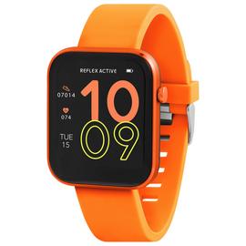 Reflex Active Series 12 Orange Strap Smart Watch