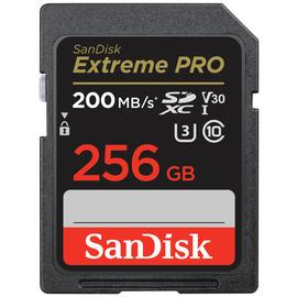 SanDisk Extreme 180MBs SDXC Pro Memory Card - 256GB