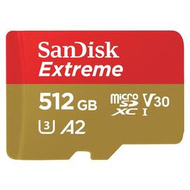 SanDisk Extreme MicroSDXC Memory Card & SD Adapter - 512GB