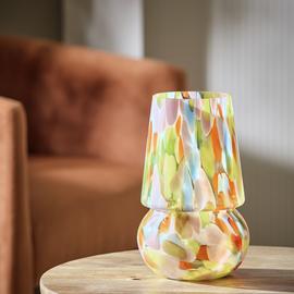Habitat Rahnn Confetti Glass Table Lamp
