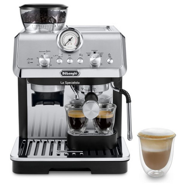 De'Longhi La Specialista Arte Espresso Machine with Grinder, Bean to Cup  Coffee & Cappuccino Maker & Reviews