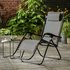 Argos Home Zero Gravity Metal Sun Lounger - Grey