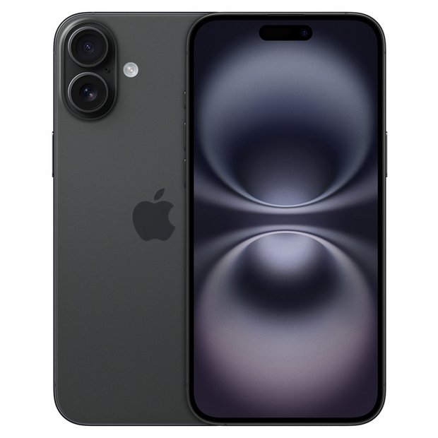 Buy SIM Free iPhone 16 Plus 5G 256GB AI Mobile Phone - Black | SIM